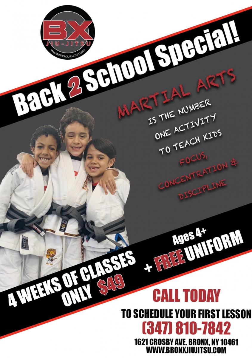 Back 2 School Special | Bronx Jiu-Jitsu | Bronx, New York